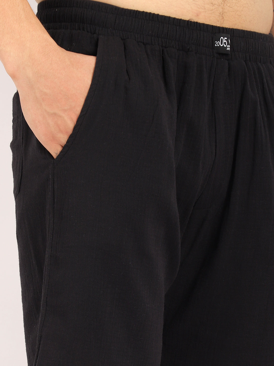 Vero Vibe Lucas Double Clothe Black Co-Ord Set