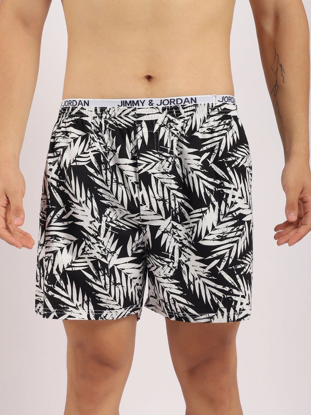 Cessino Drift Black Print Boxer