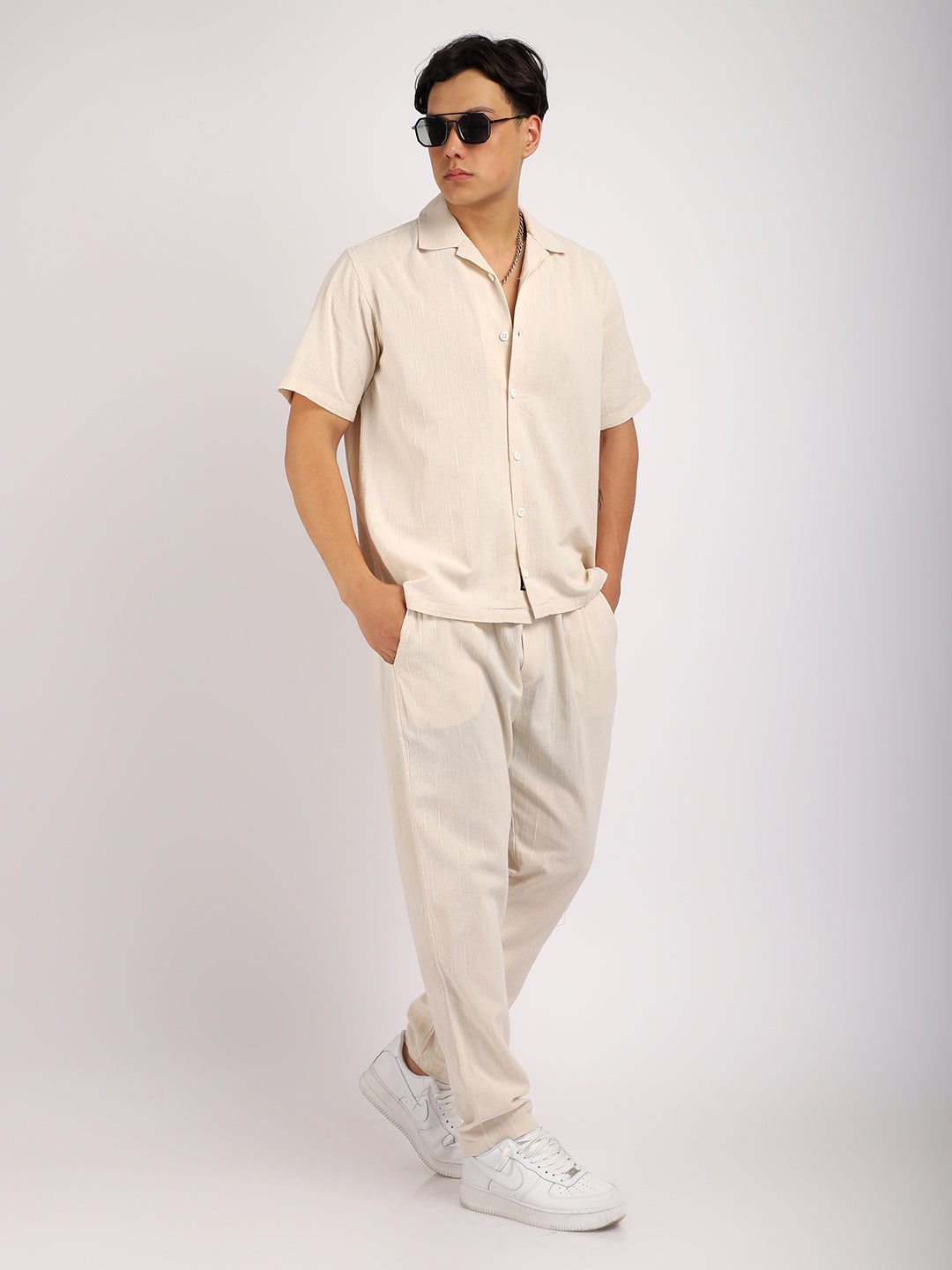 Savage Linen Cream Co-Ord Set