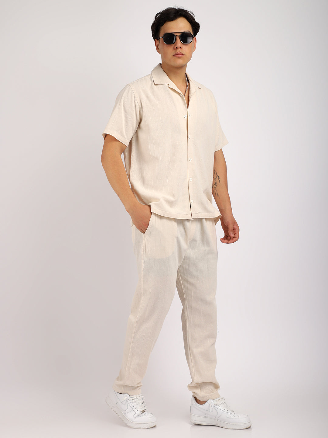 Savage Linen Cream Co-Ord Set