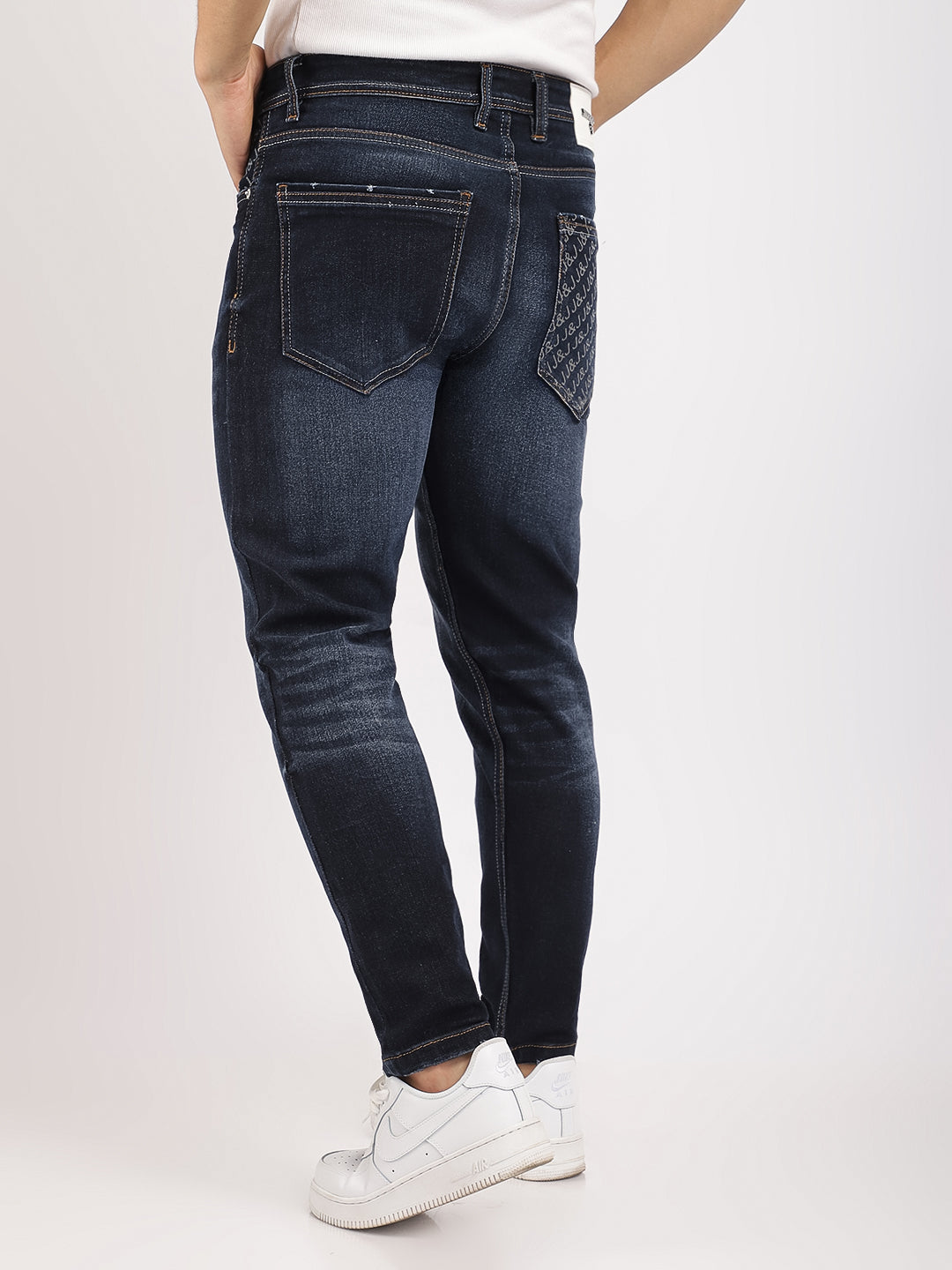 Dark Blue Denim Jeans