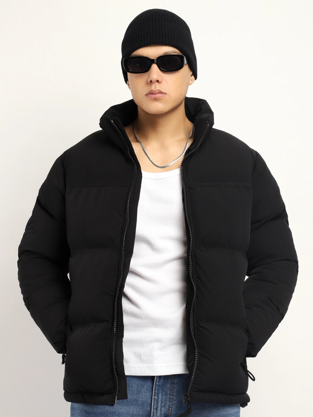 Black Puffer Jacket Men