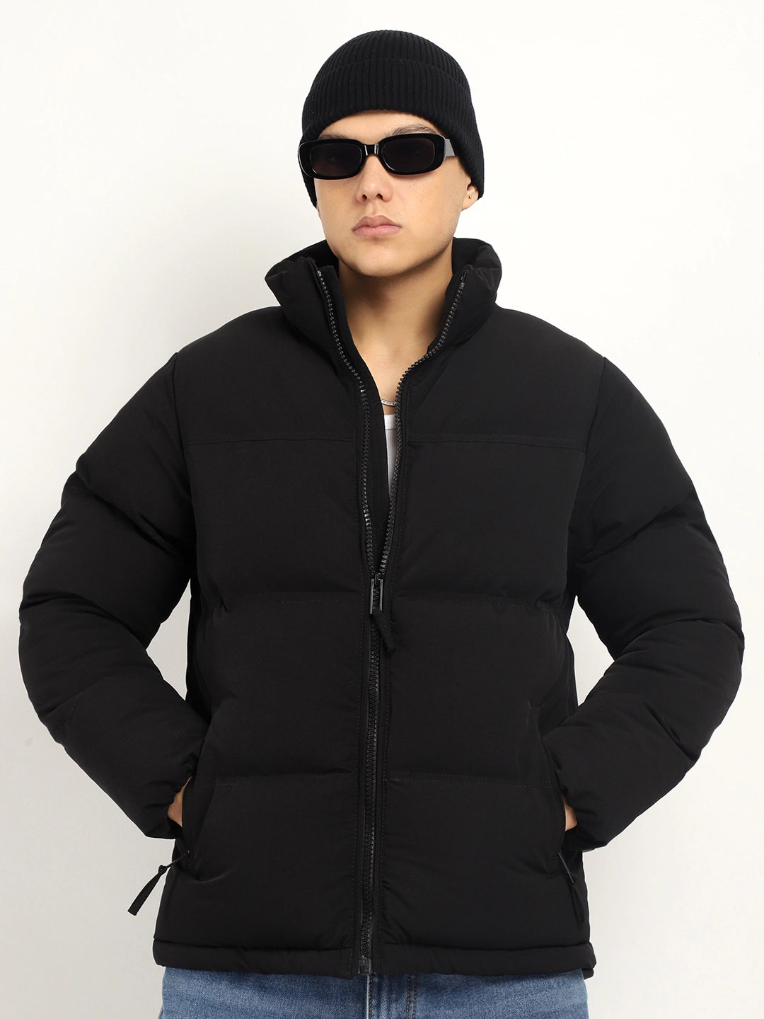 Black Puffer Jacket Men