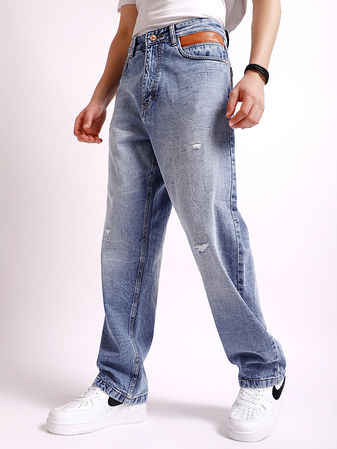 Nightline Classic Blue Baggy Fit Jeans