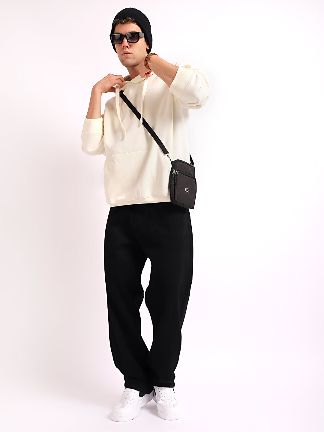 Nightline Black Baggy Fit Jeans