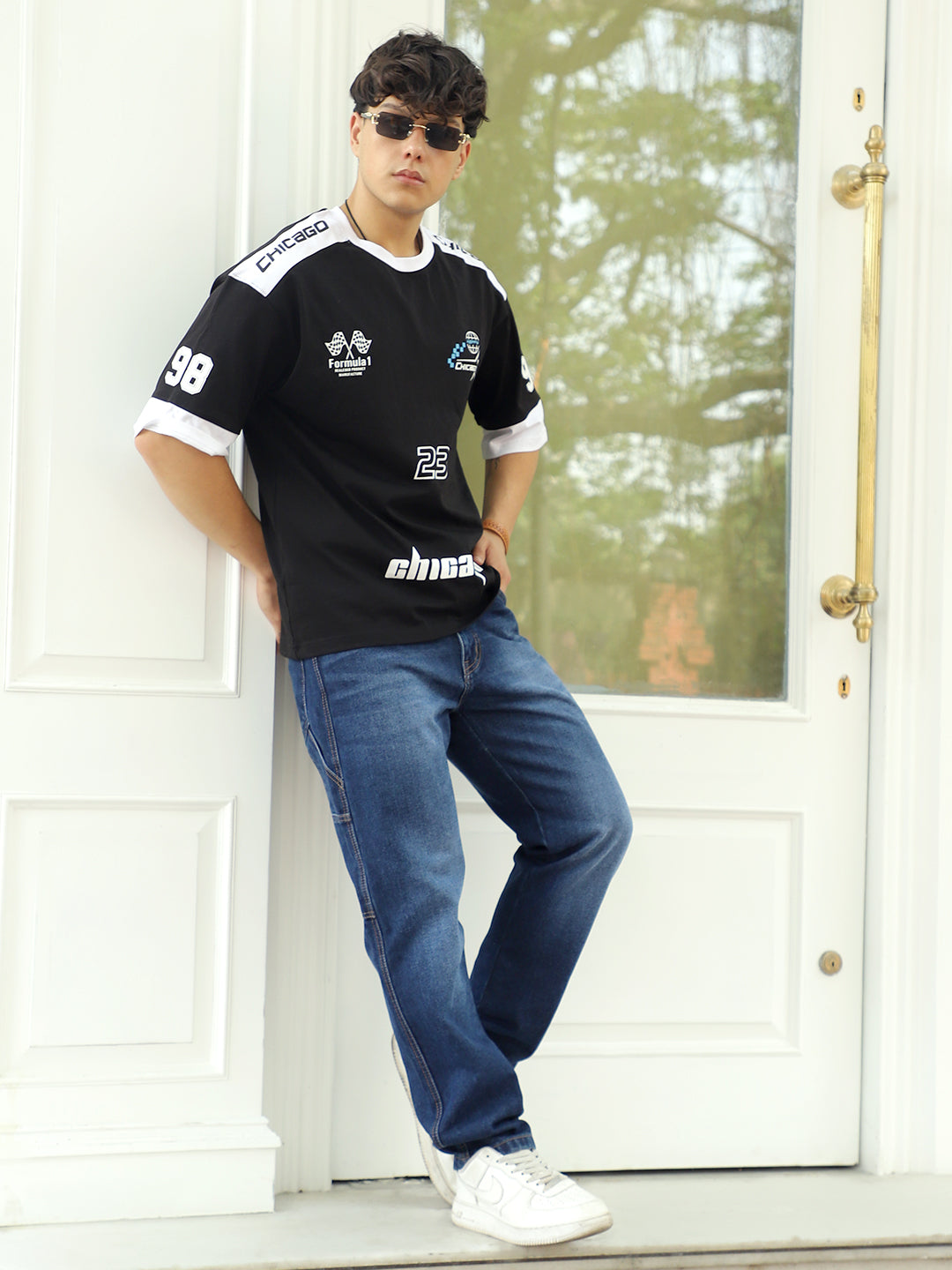 Men Dark Blue Denim Jeans