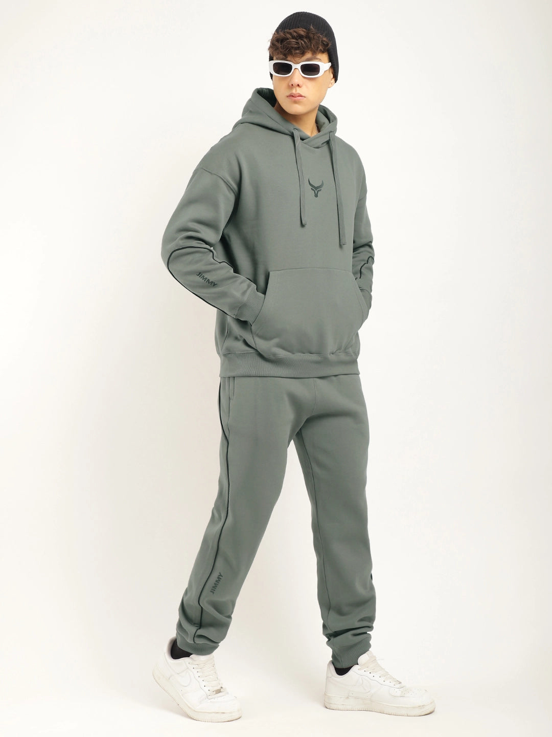 Fleece Grey Tracksuit