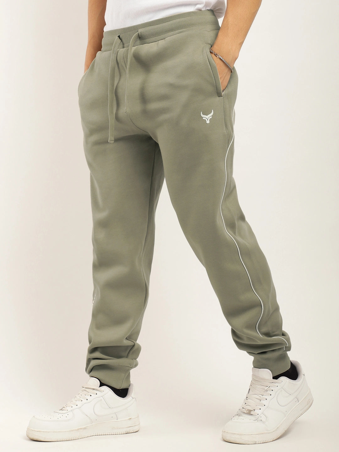 Fleece Light Green Tracksuit