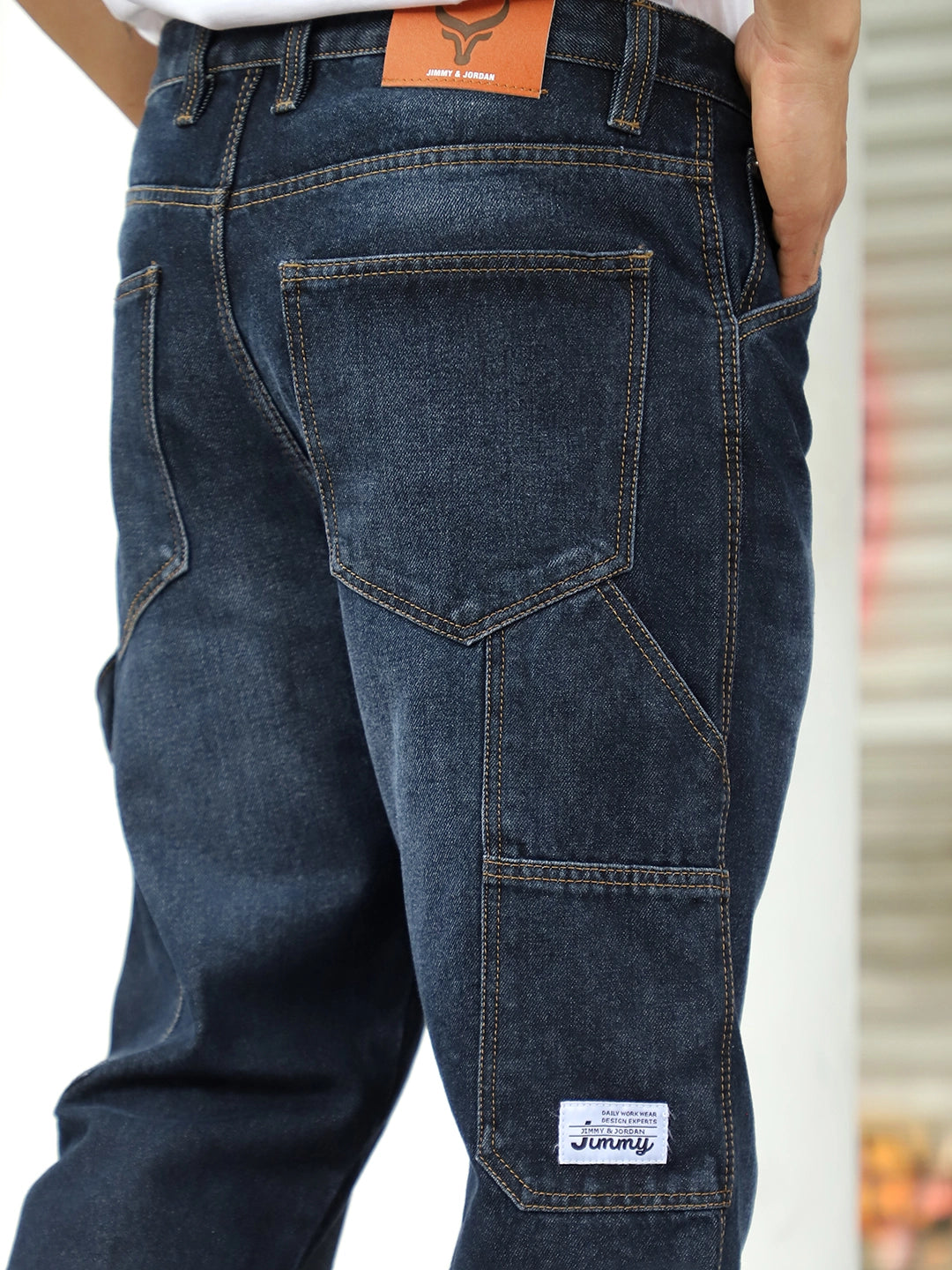 Borough Lane Blue Denim Jeans