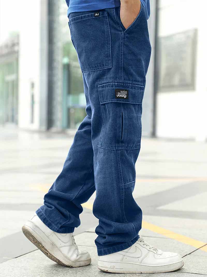 Twilight Fade Blue Denim Cargo