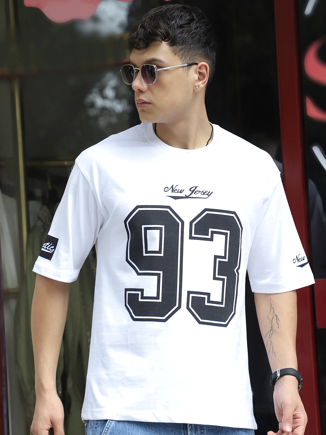 Unholy Heat White Oversized T-Shirt
