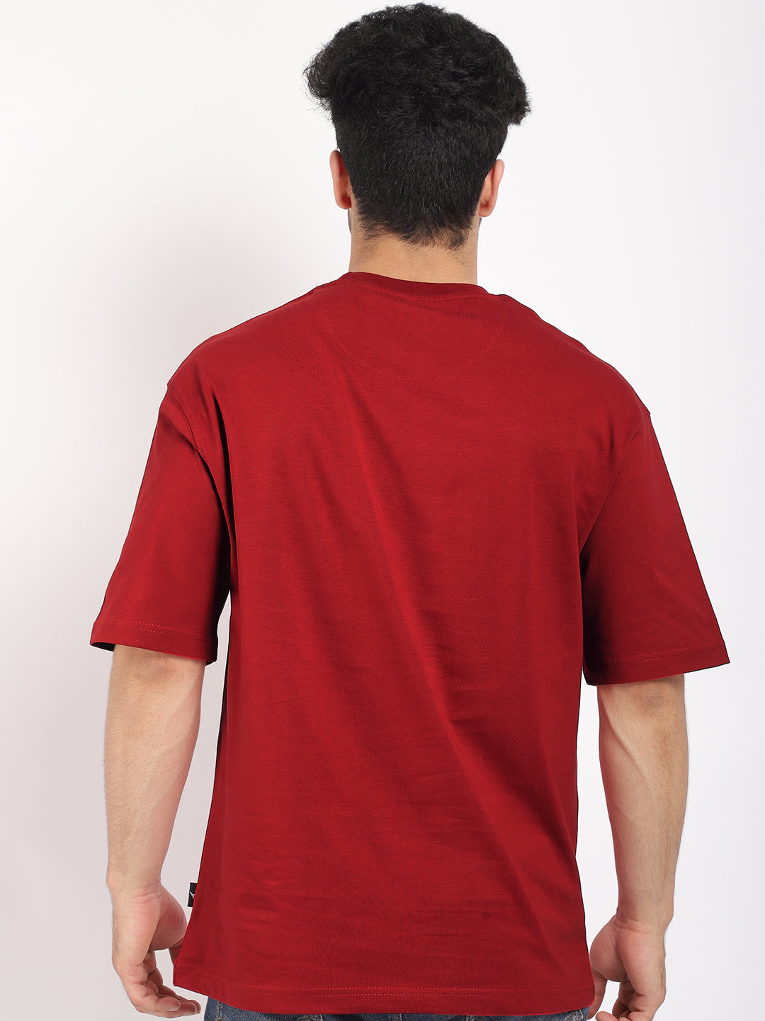 Adrenaline Rush Red Oversized T-Shirt