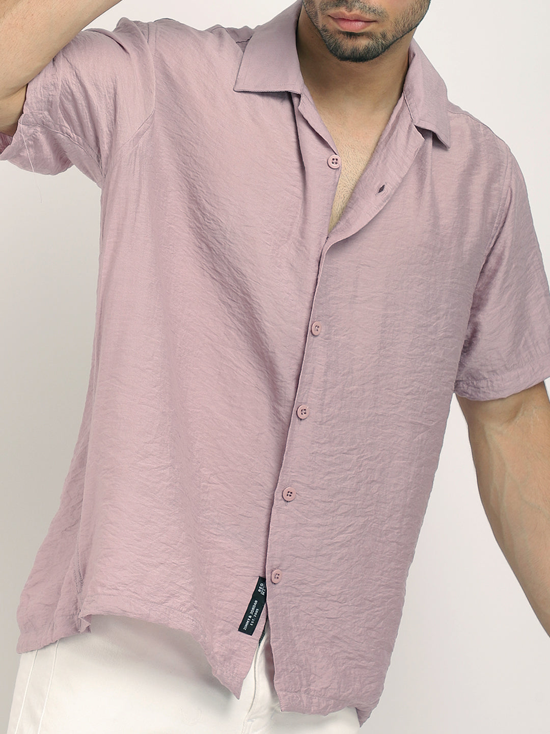 Midnight Command Orchid Plain Shirt