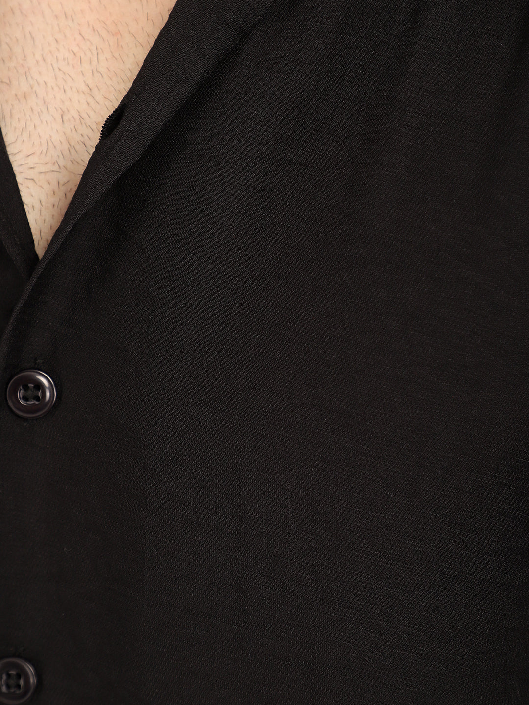 Midnight Command Black Plain Shirt
