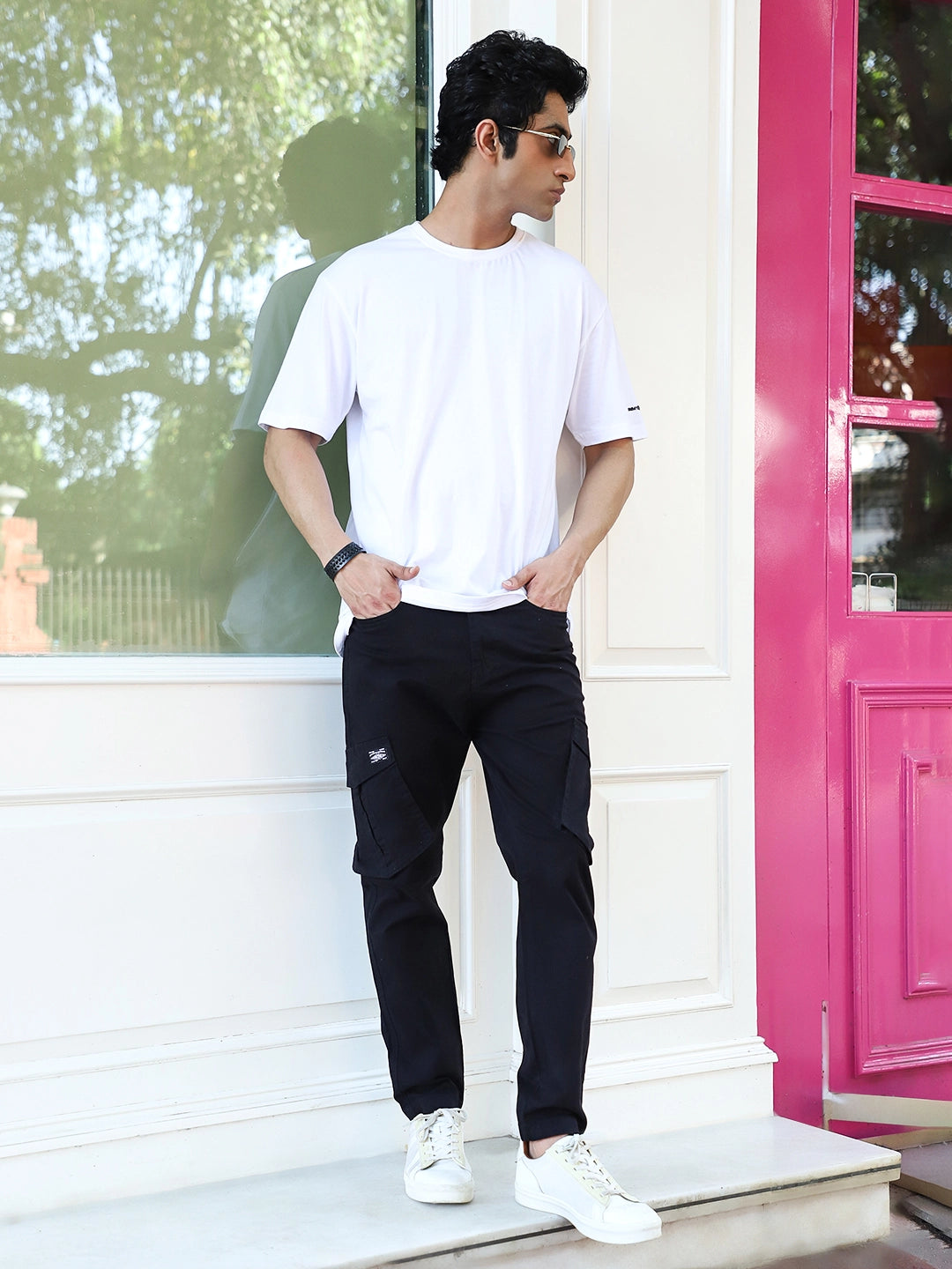 Bentley Duo Black Cotton Cargo