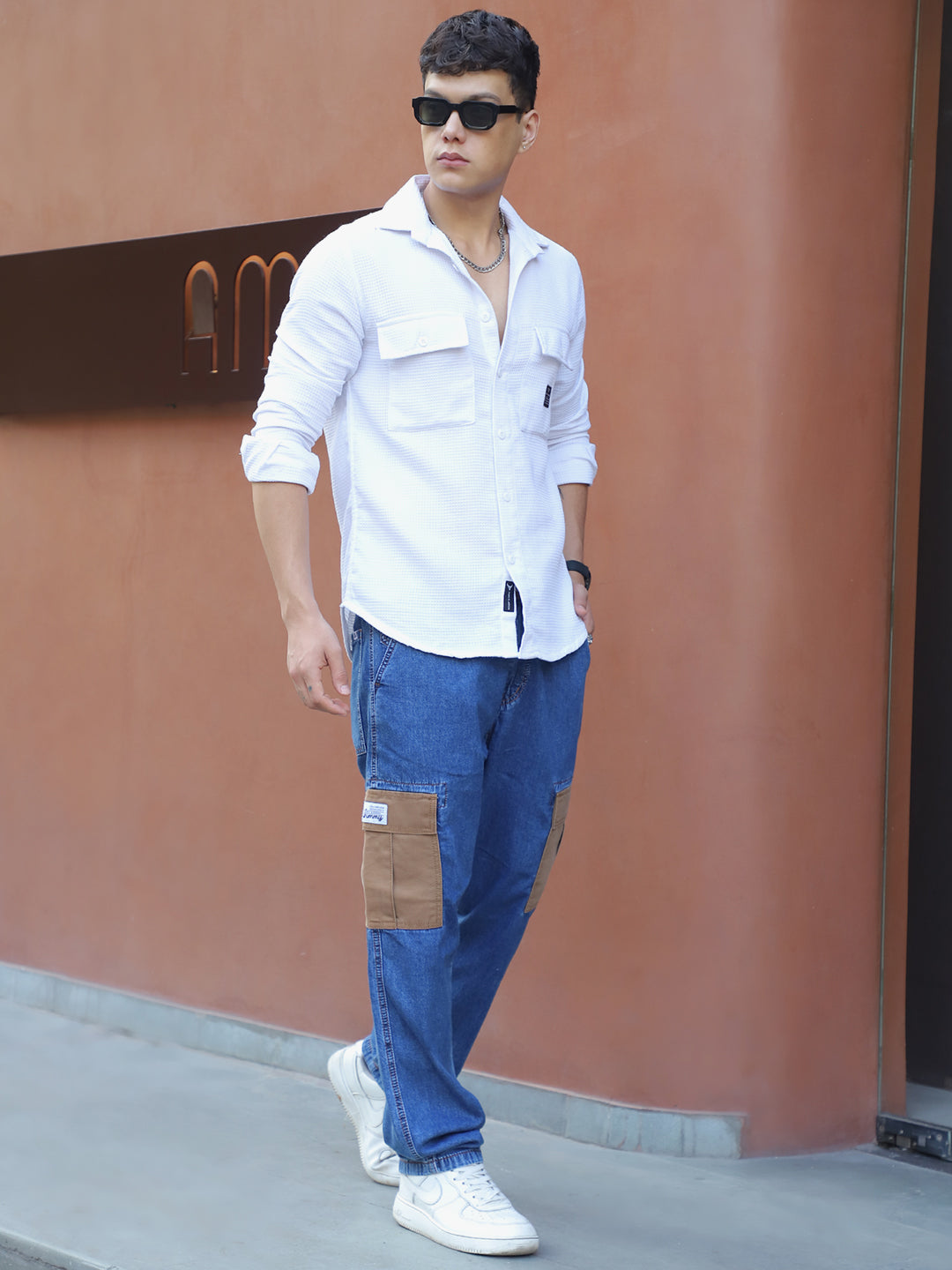 British Vintage White Full Sleeve Shirt