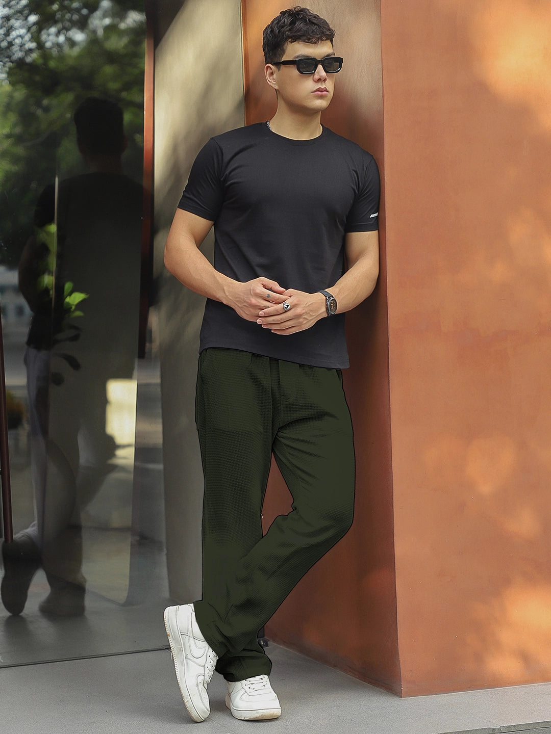 Clubhouse Dark Olive Linen Trouser