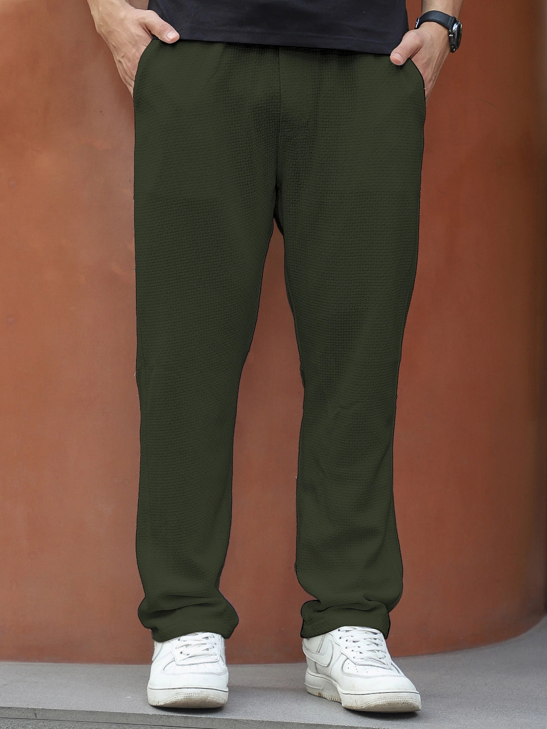 Clubhouse Dark Olive Linen Trouser