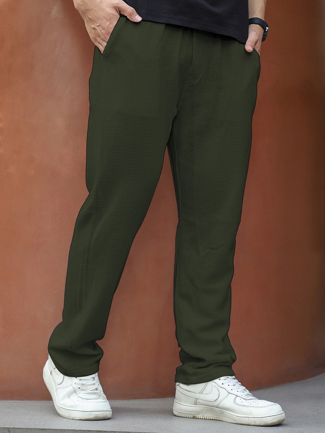 Clubhouse Dark Olive Linen Trouser