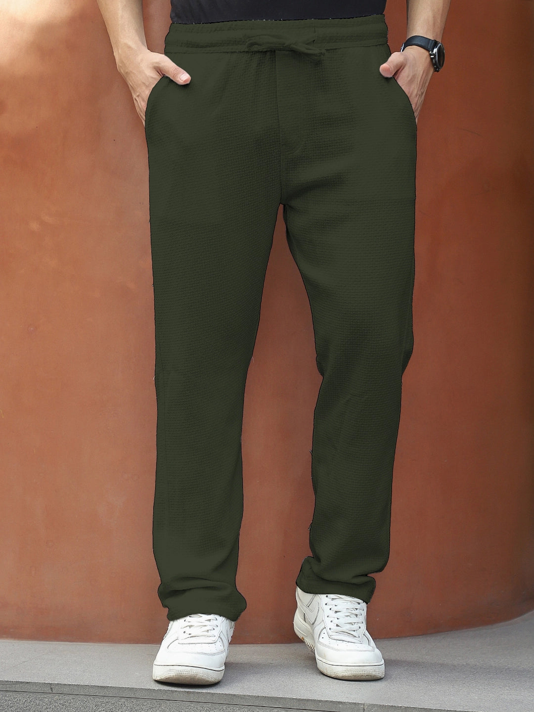 Clubhouse Dark Olive Linen Trouser