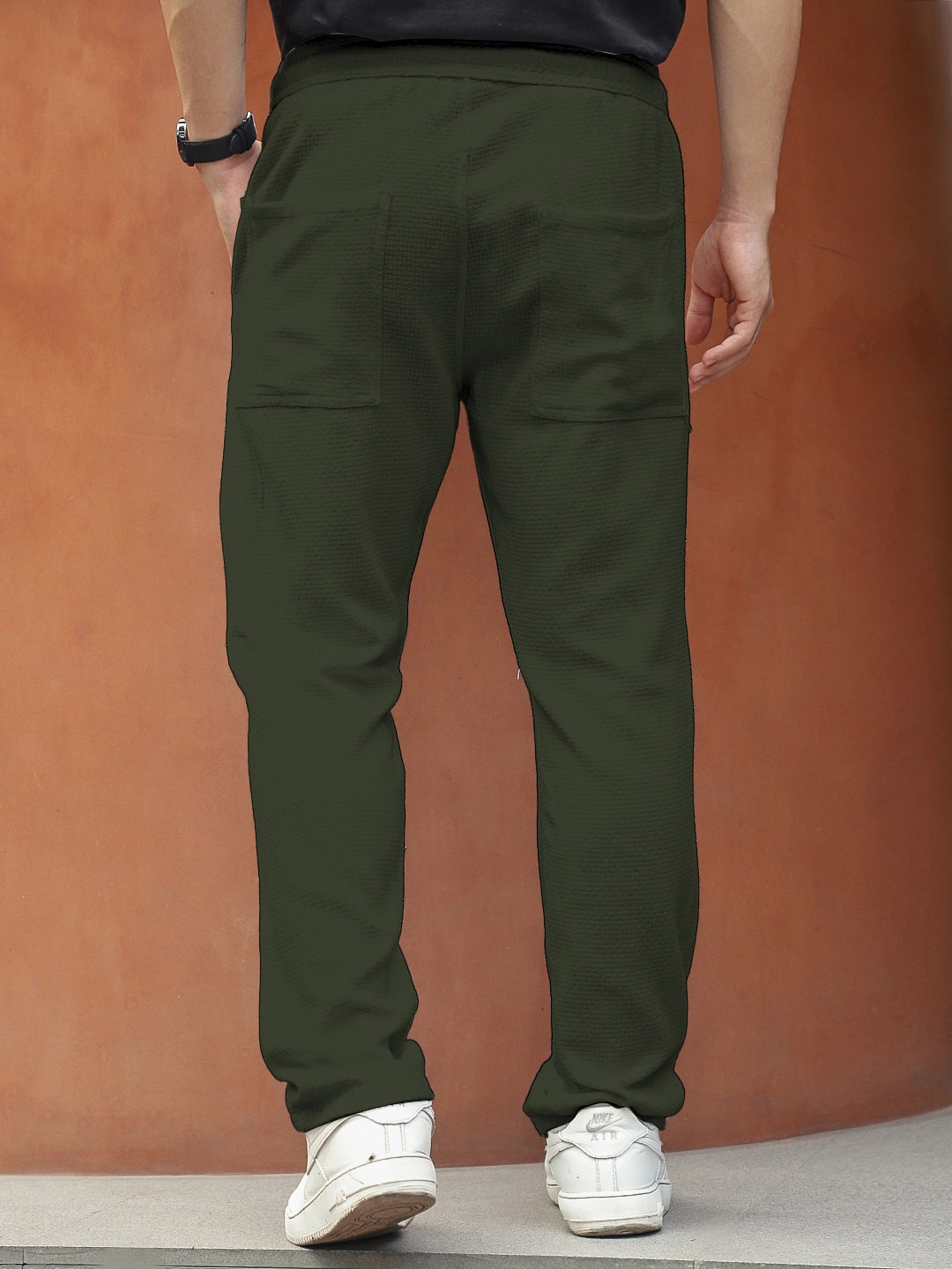 Clubhouse Dark Olive Linen Trouser