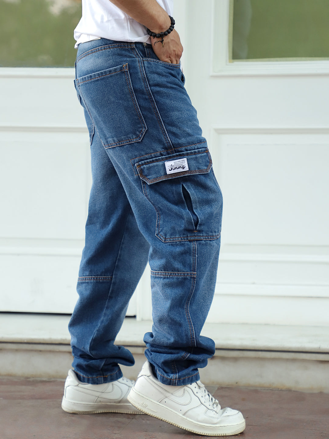 Nightline Cobalt Blue Denim Cargo