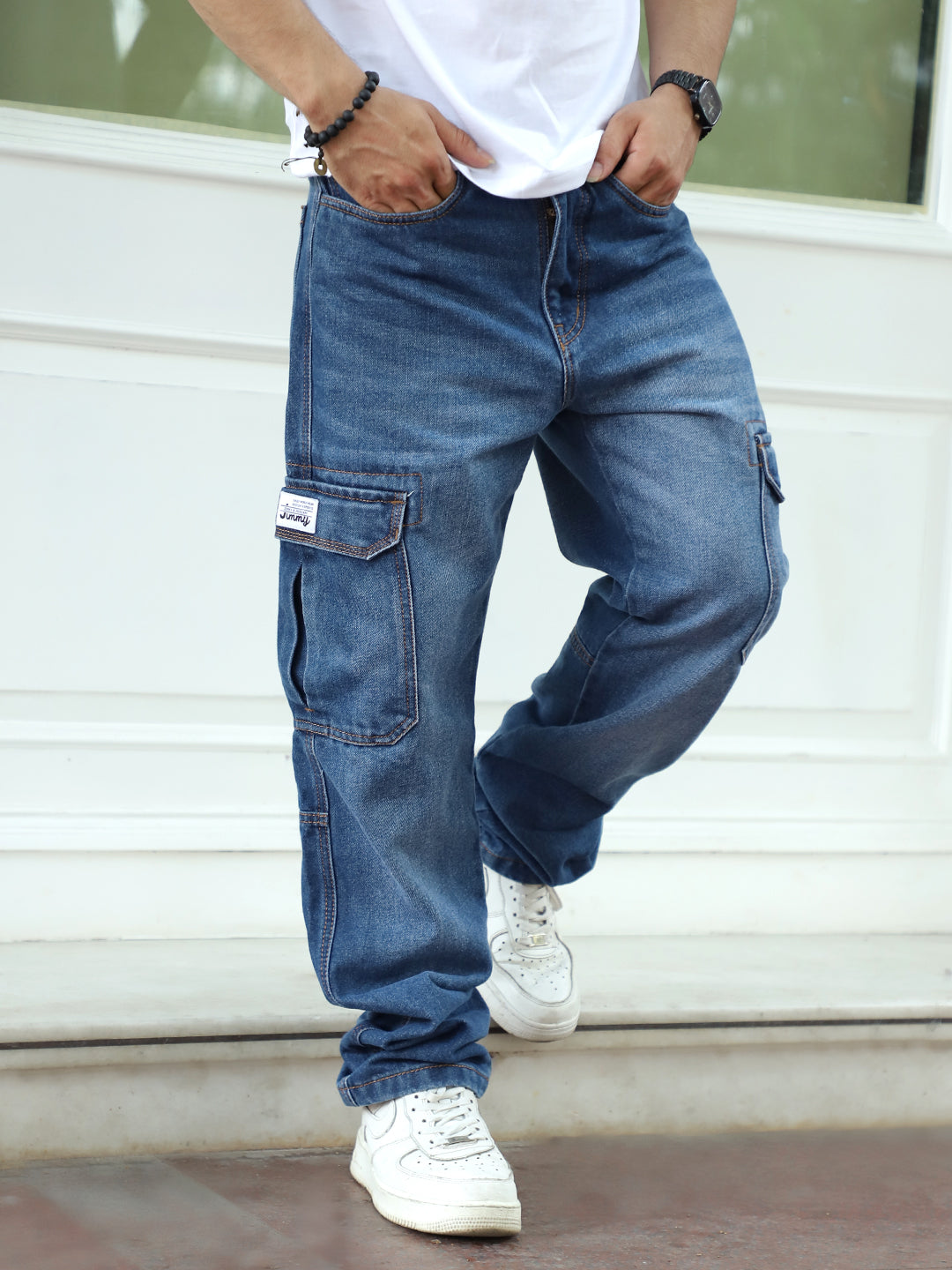 Nightline Cobalt Blue Denim Cargo