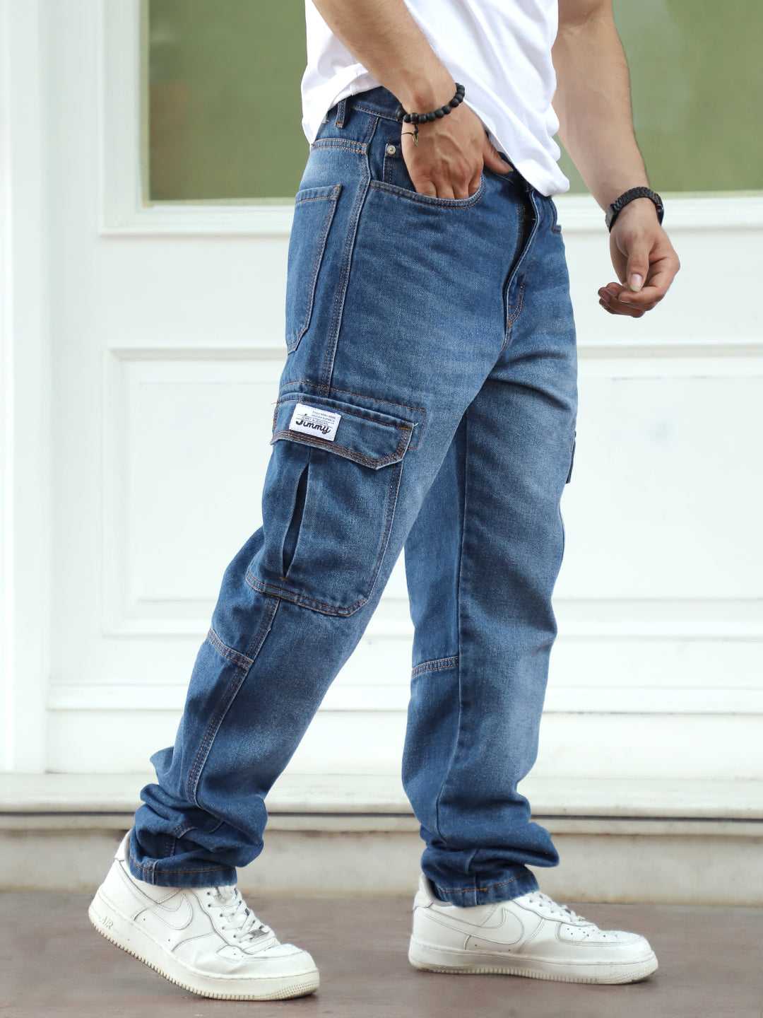 Nightline Cobalt Blue Denim Cargo