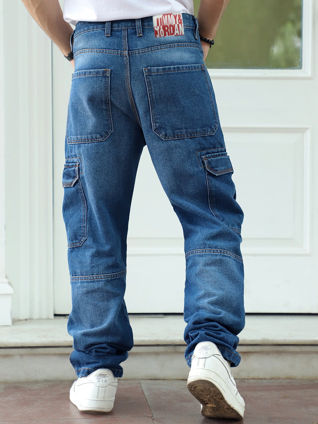 Zoom Blue Denim Cargo