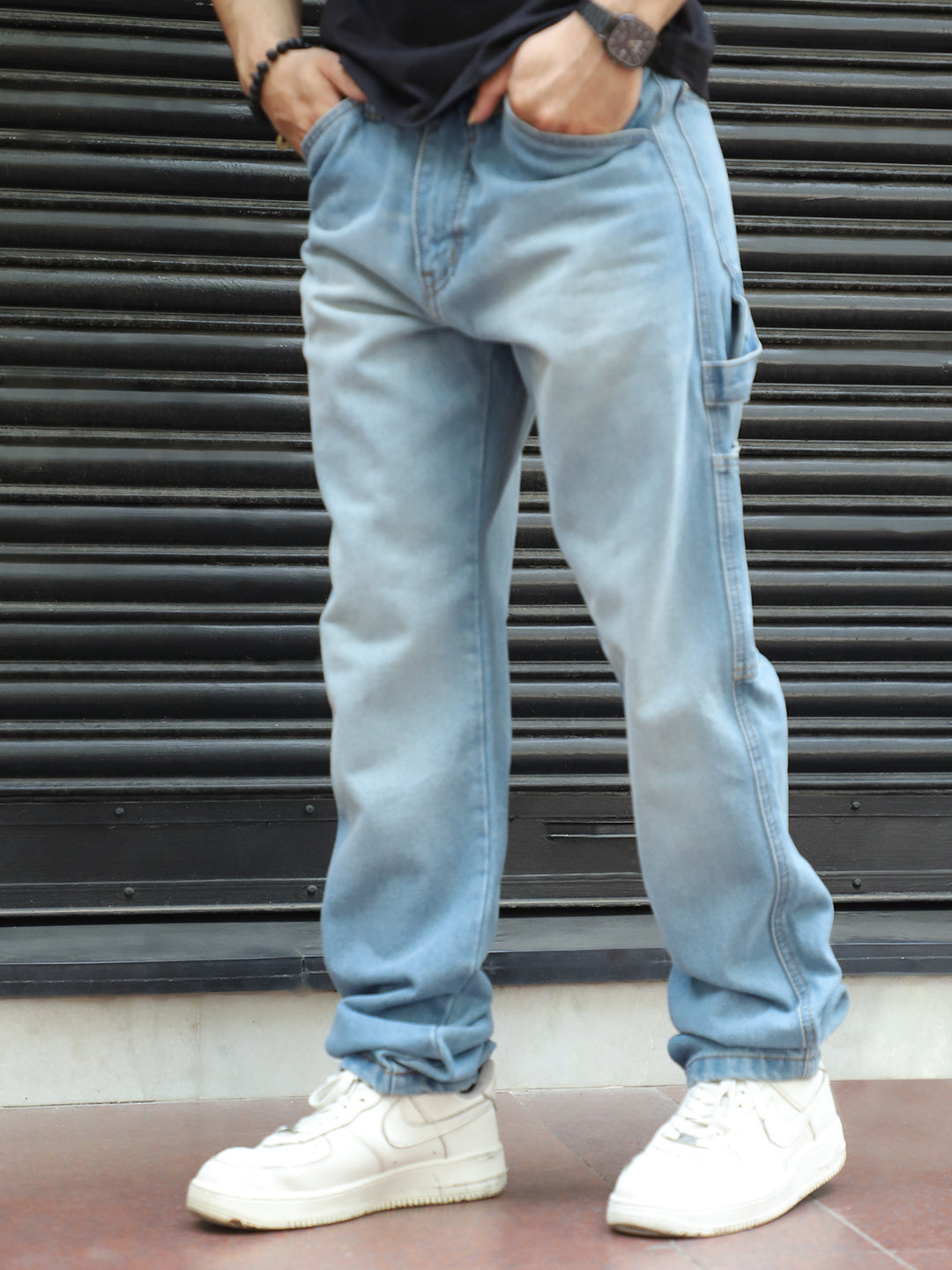 Borough Lane Blue Denim Jeans
