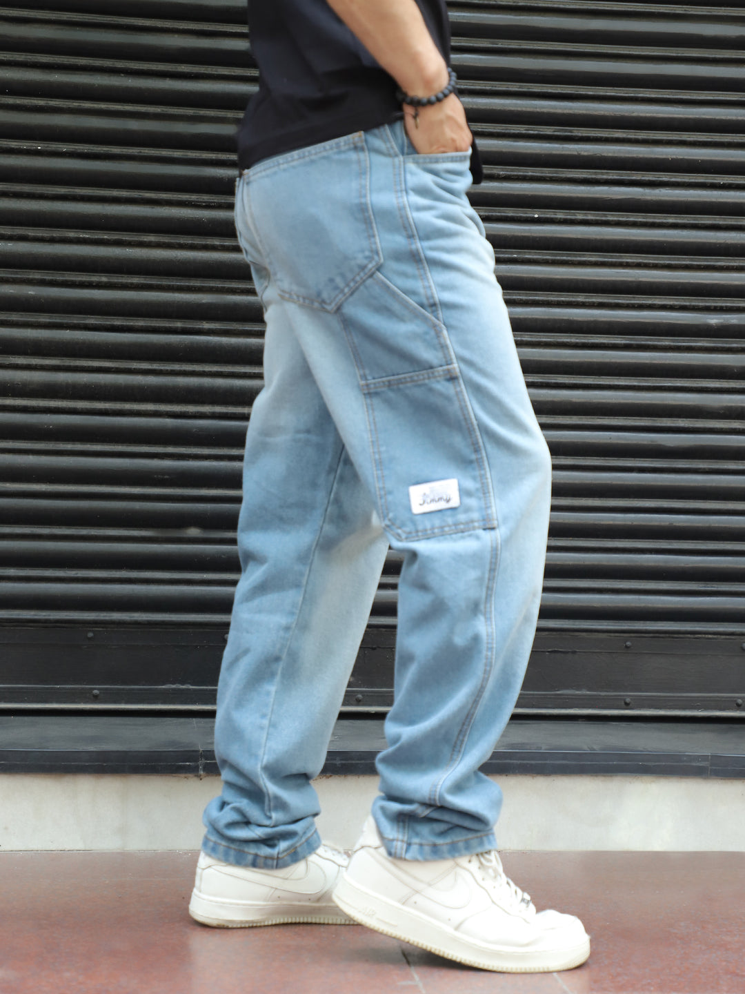 Borough Lane Blue Denim Jeans