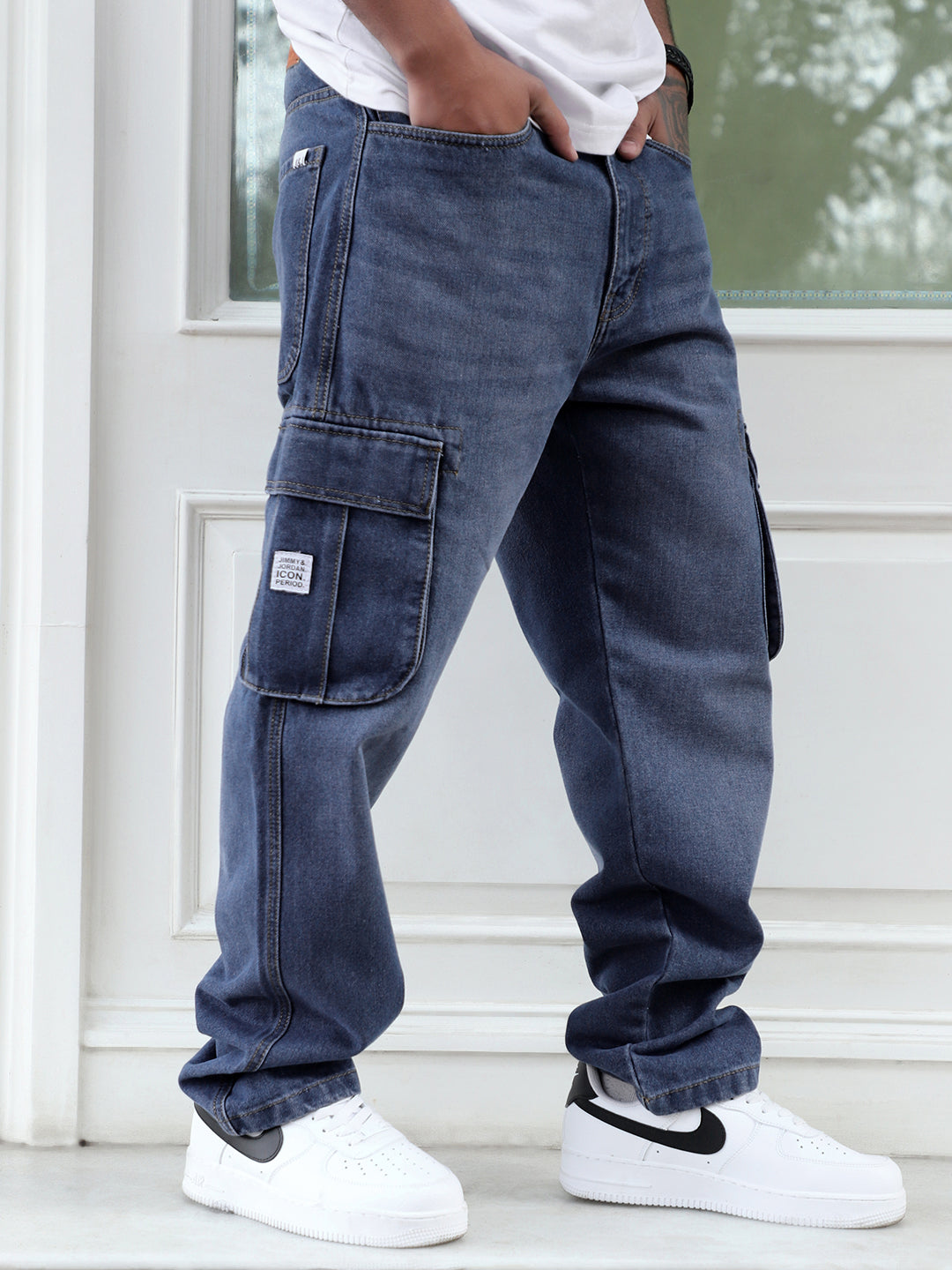 Driftwood Classic Blue Denim Cargo