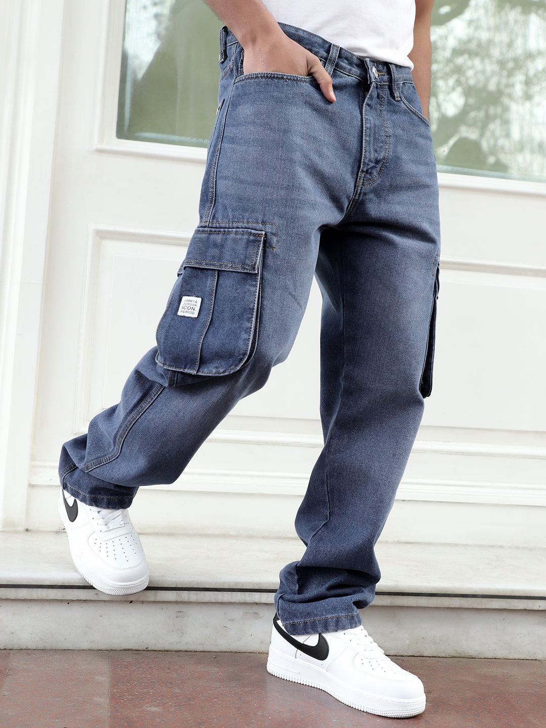 Driftwood Classic Blue Denim Cargo