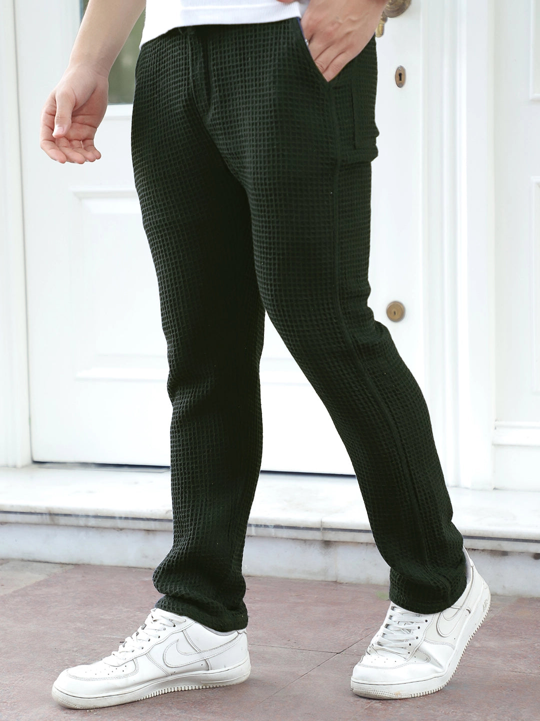 Clubhouse Dark Olive Linen Trouser