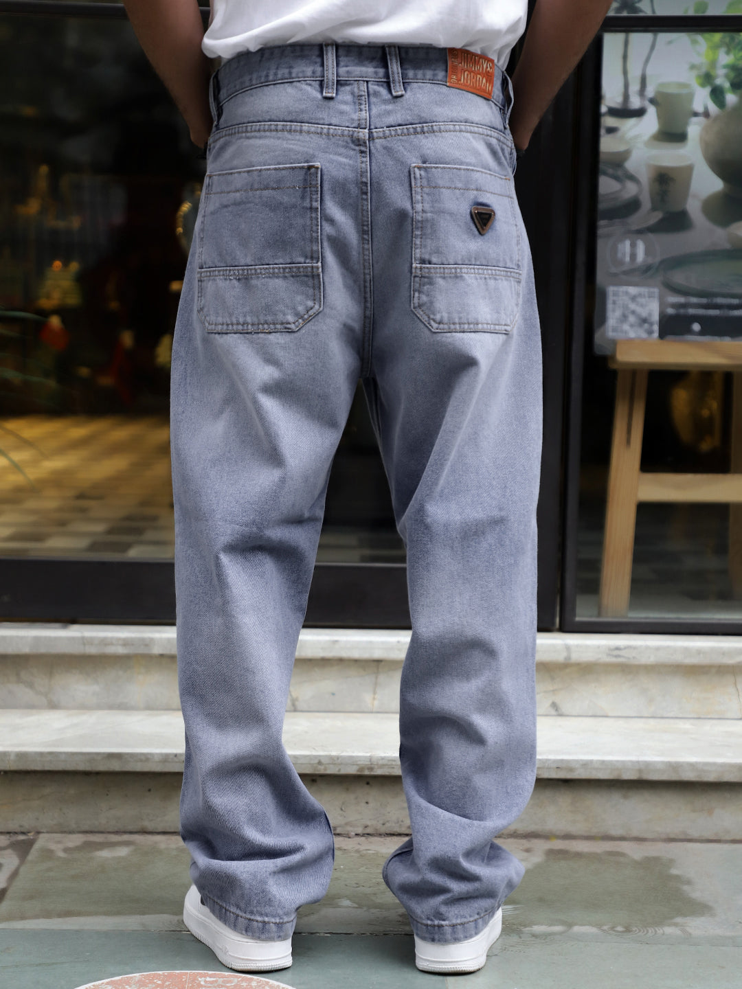 City Core Columbia Blue Baggy Jeans