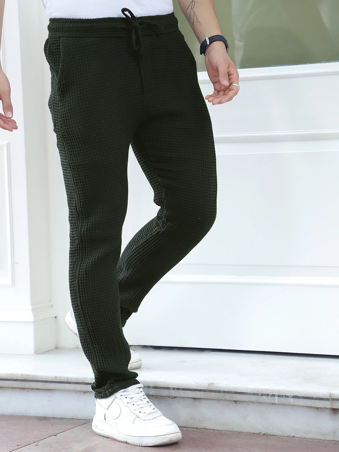 Clubhouse Dark Olive Linen Trouser