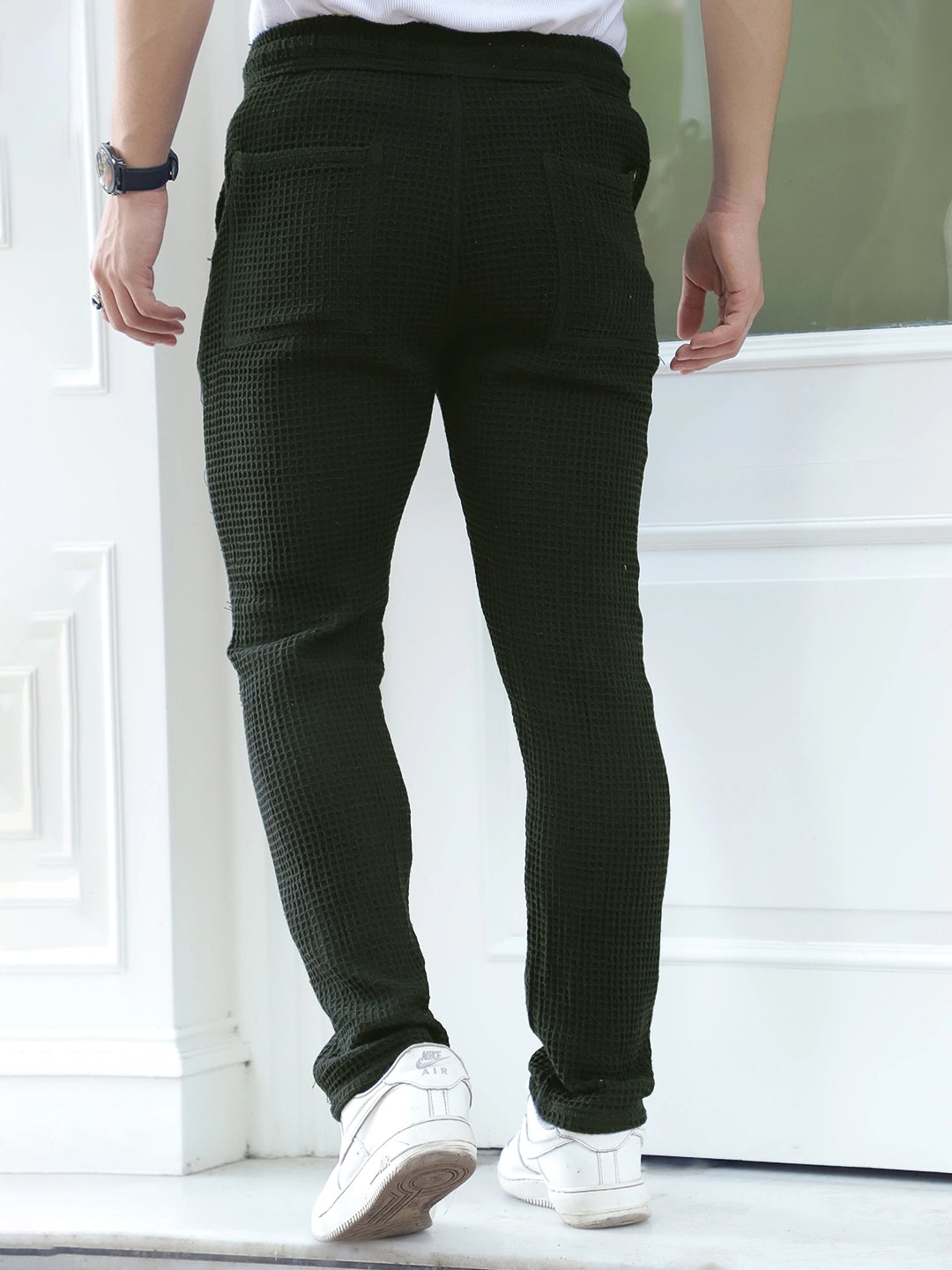 Clubhouse Dark Olive Linen Trouser