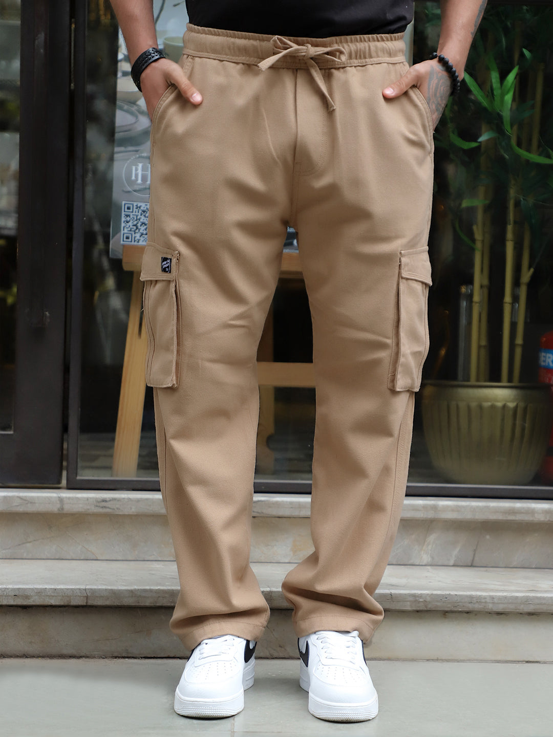 Irontrail Beige Jute Cargo | Jimmy Luxury