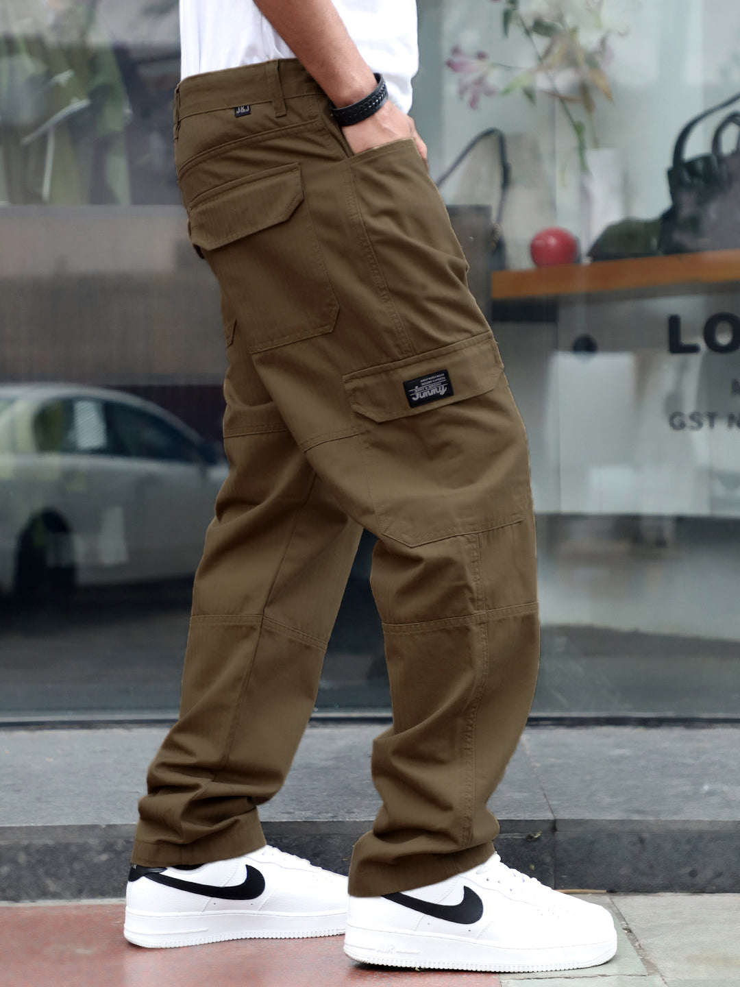 Harlow Hues Tortilla Brown Cotton Cargo