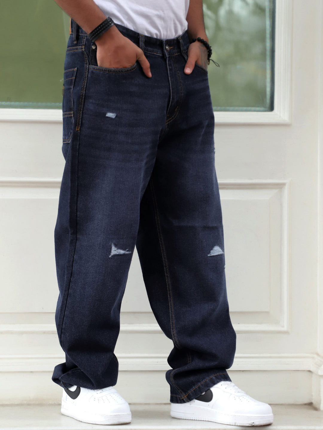 City Core Night Blue Baggy Jeans