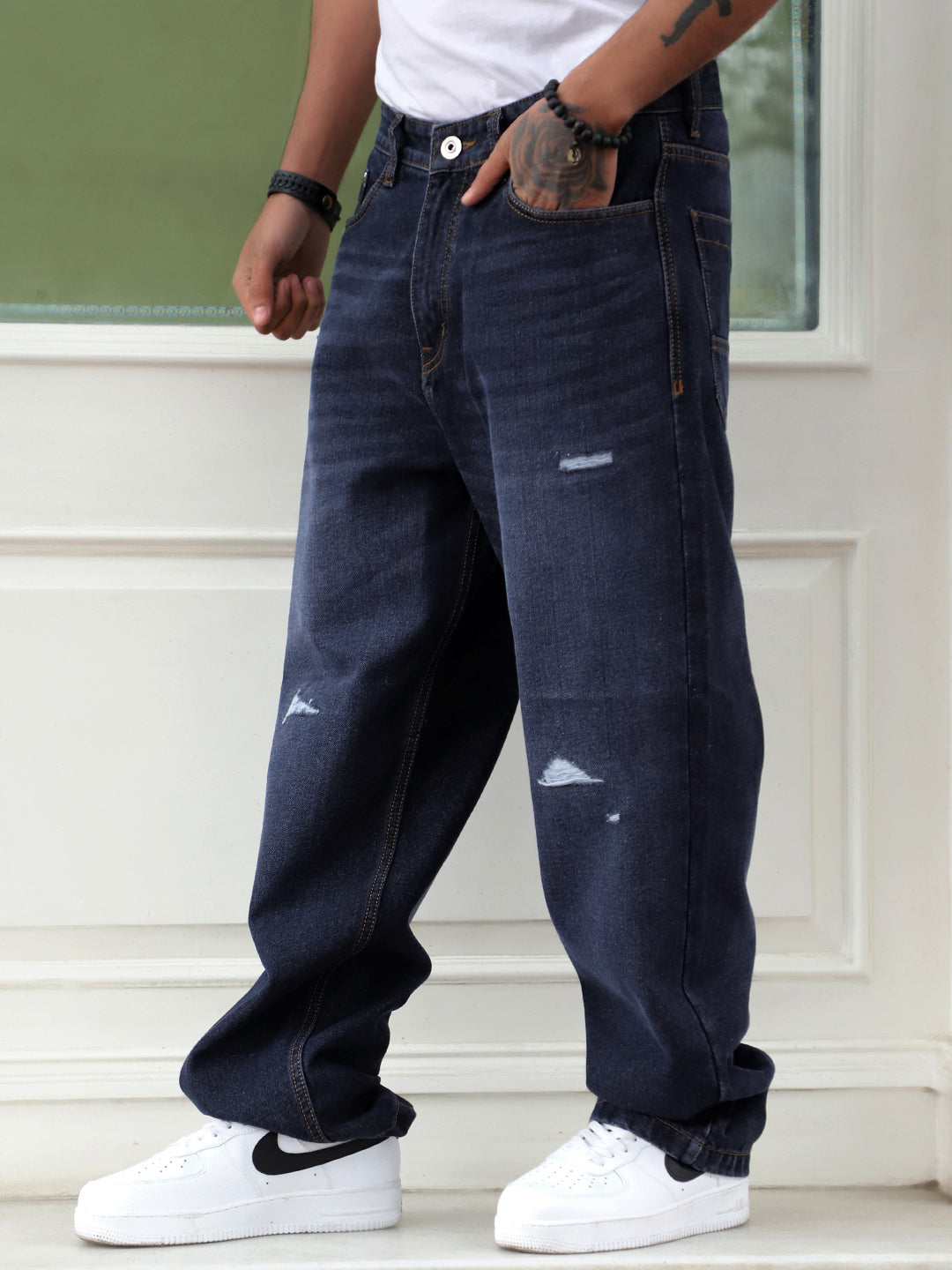 City Core Night Blue Baggy Jeans