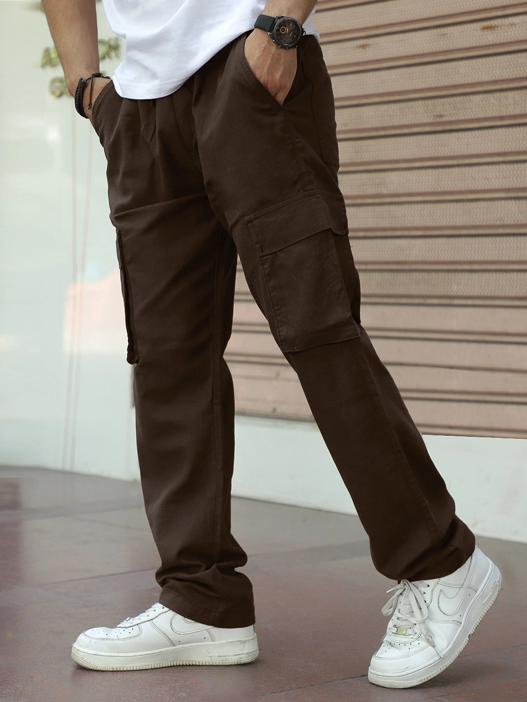 Desert Coffee Linen Cargo