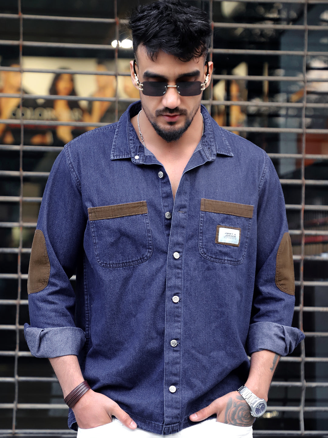 Selvedge Space Blue Denim Shirt