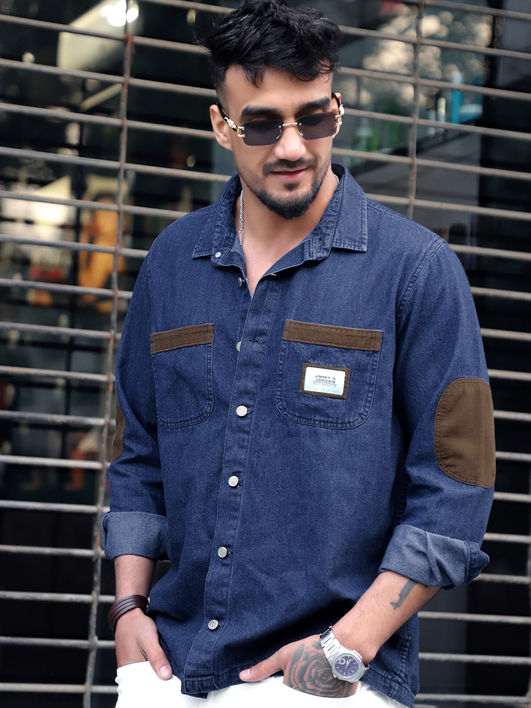 Selvedge Space Blue Denim Shirt