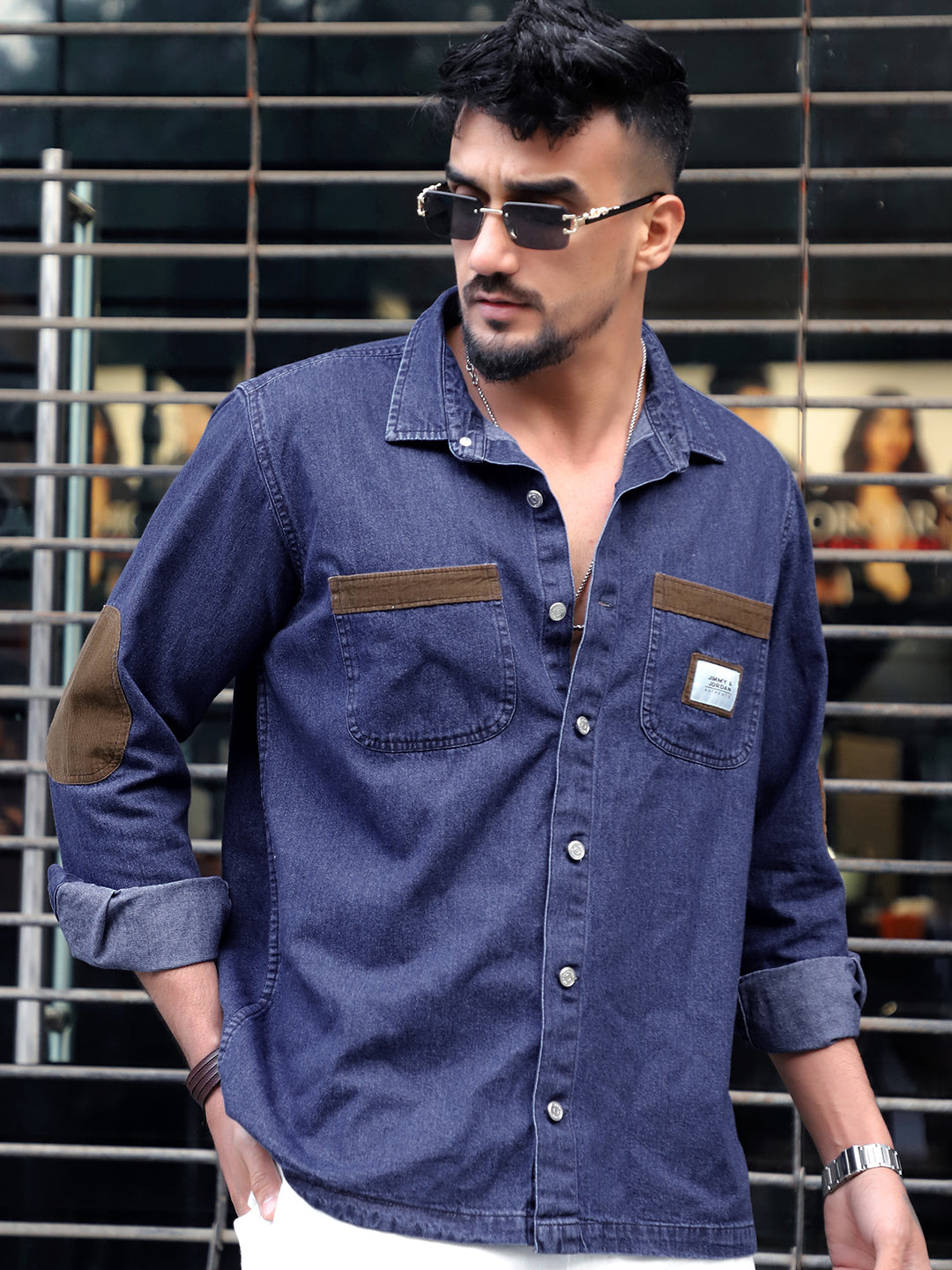 Selvedge Space Blue Denim Shirt