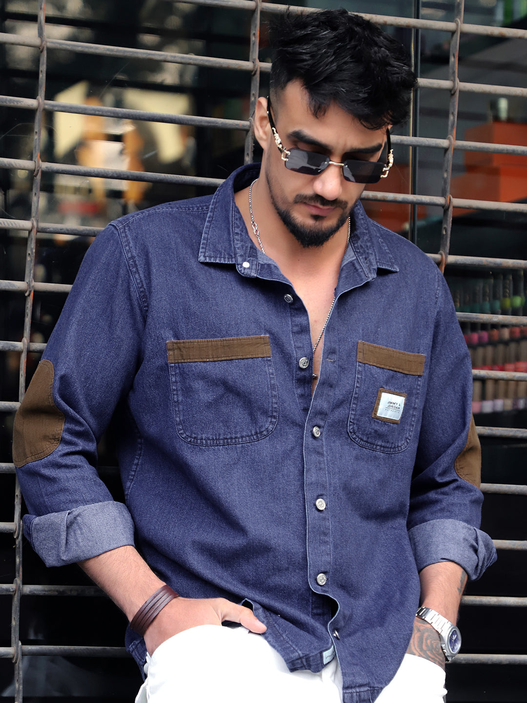 Selvedge Space Blue Denim Shirt