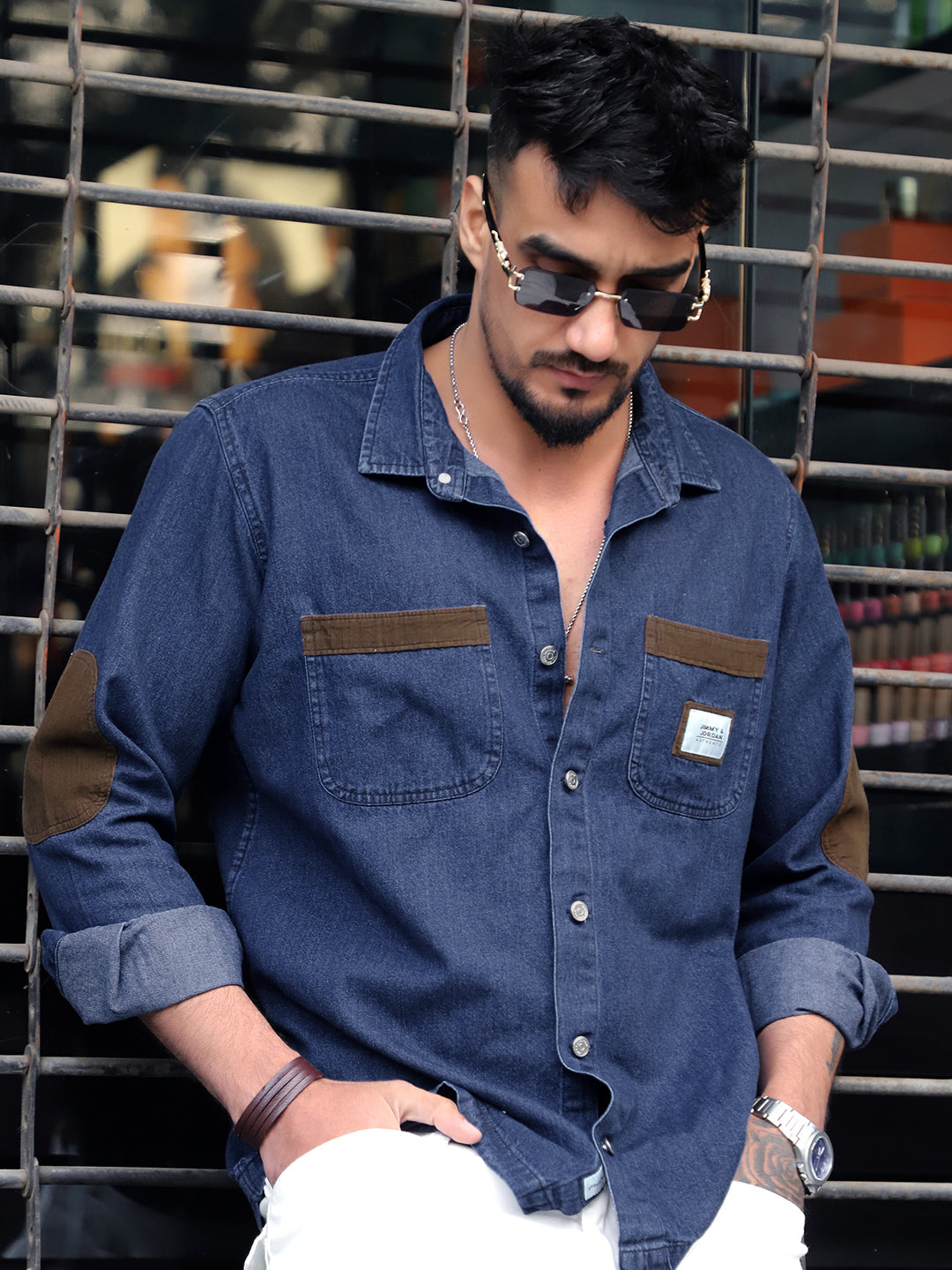 Selvedge Space Blue Denim Shirt