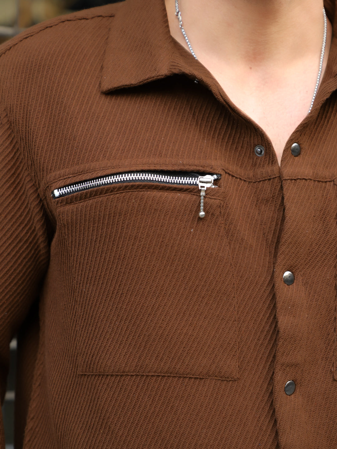 Ironwood Brown Shacket