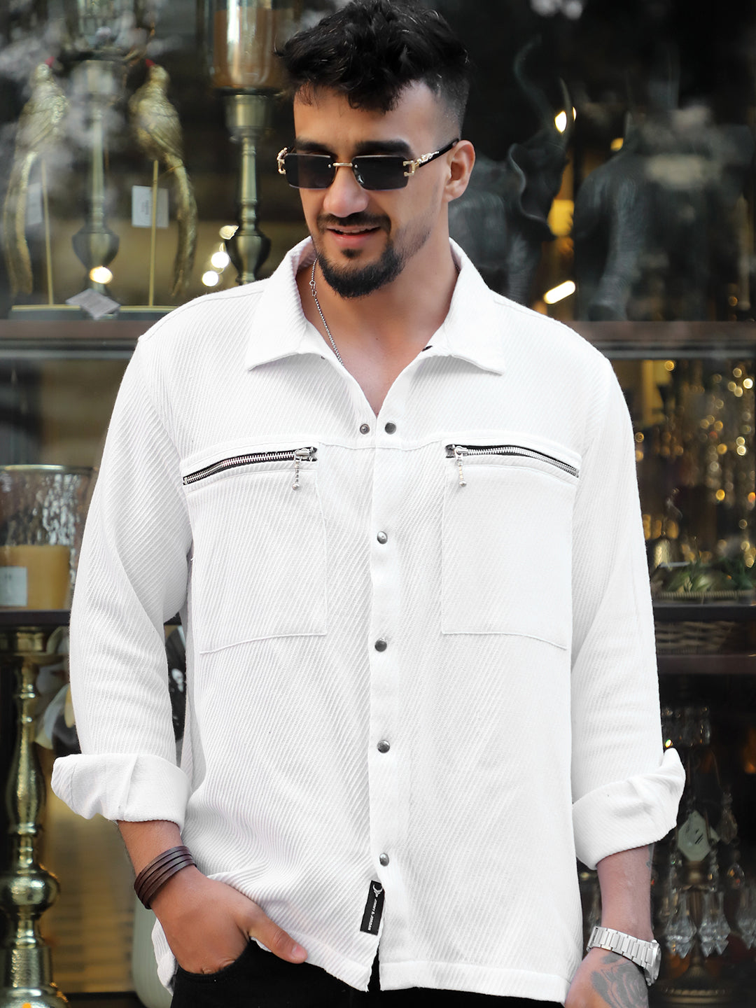 Ironwood White Shacket