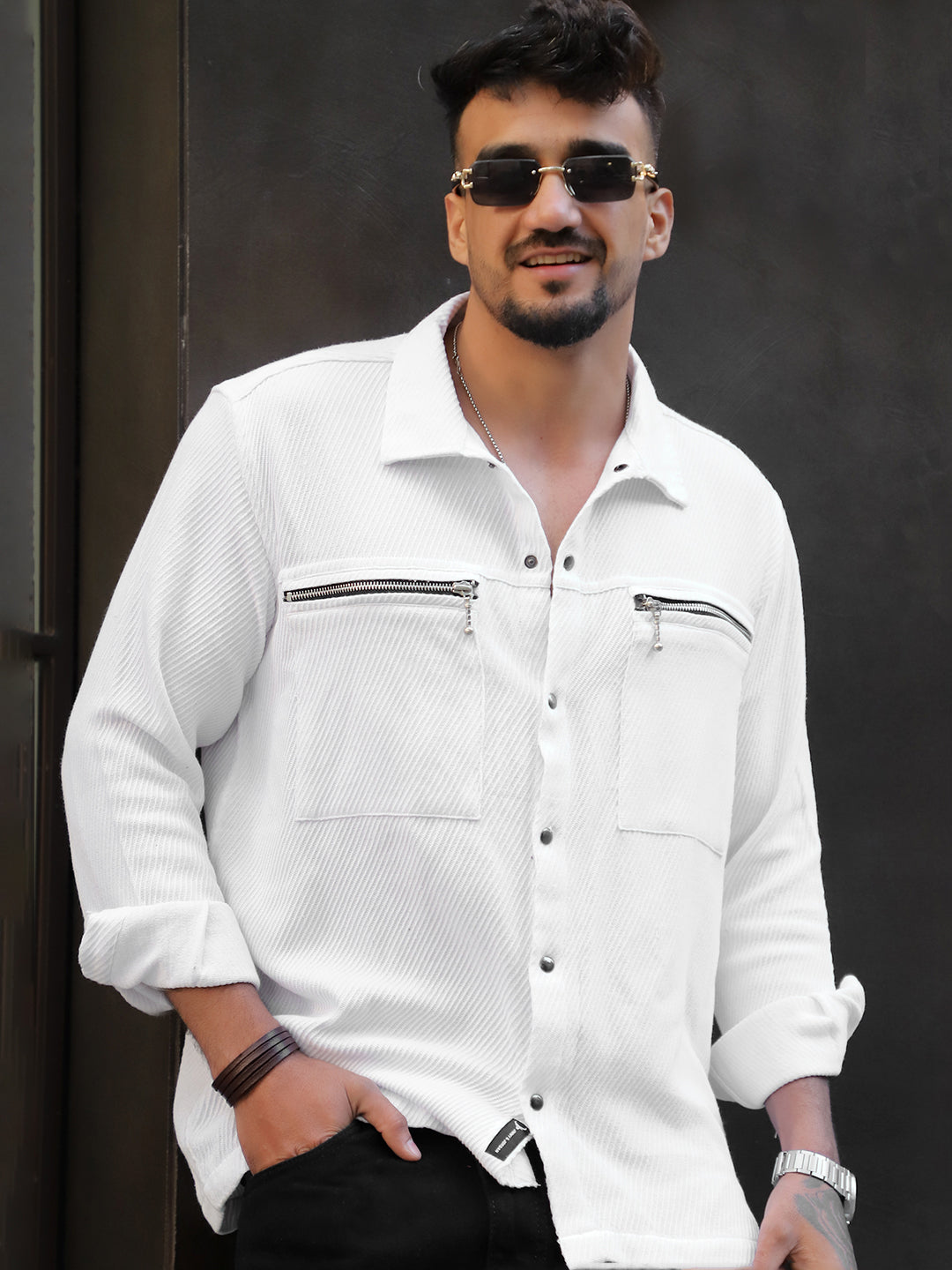 Ironwood White Shacket